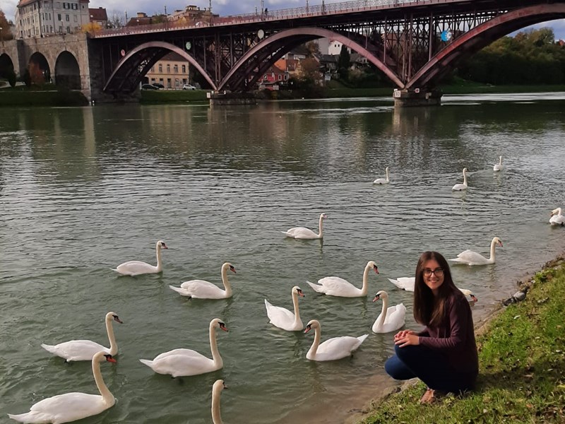 Azra Zilić - her experience of being an exchange student at University of Maribor