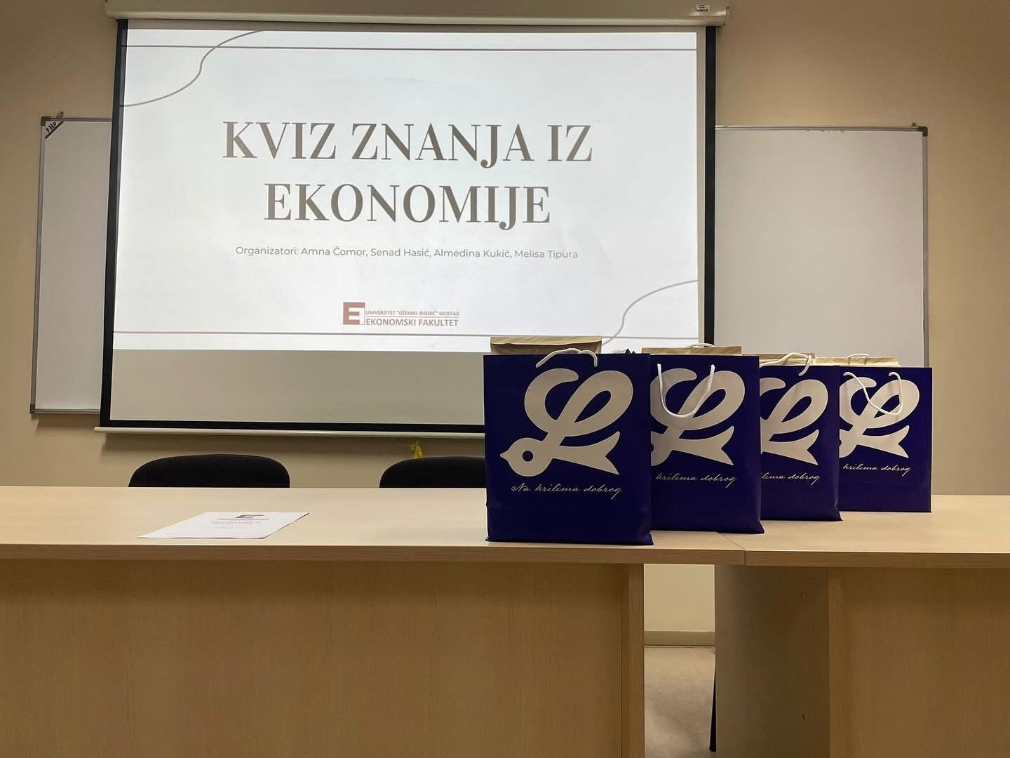 On the 24th of December, students of the Faculty of Economics organized a Knowledge Quiz in Economics, gathering participants from various years of study.