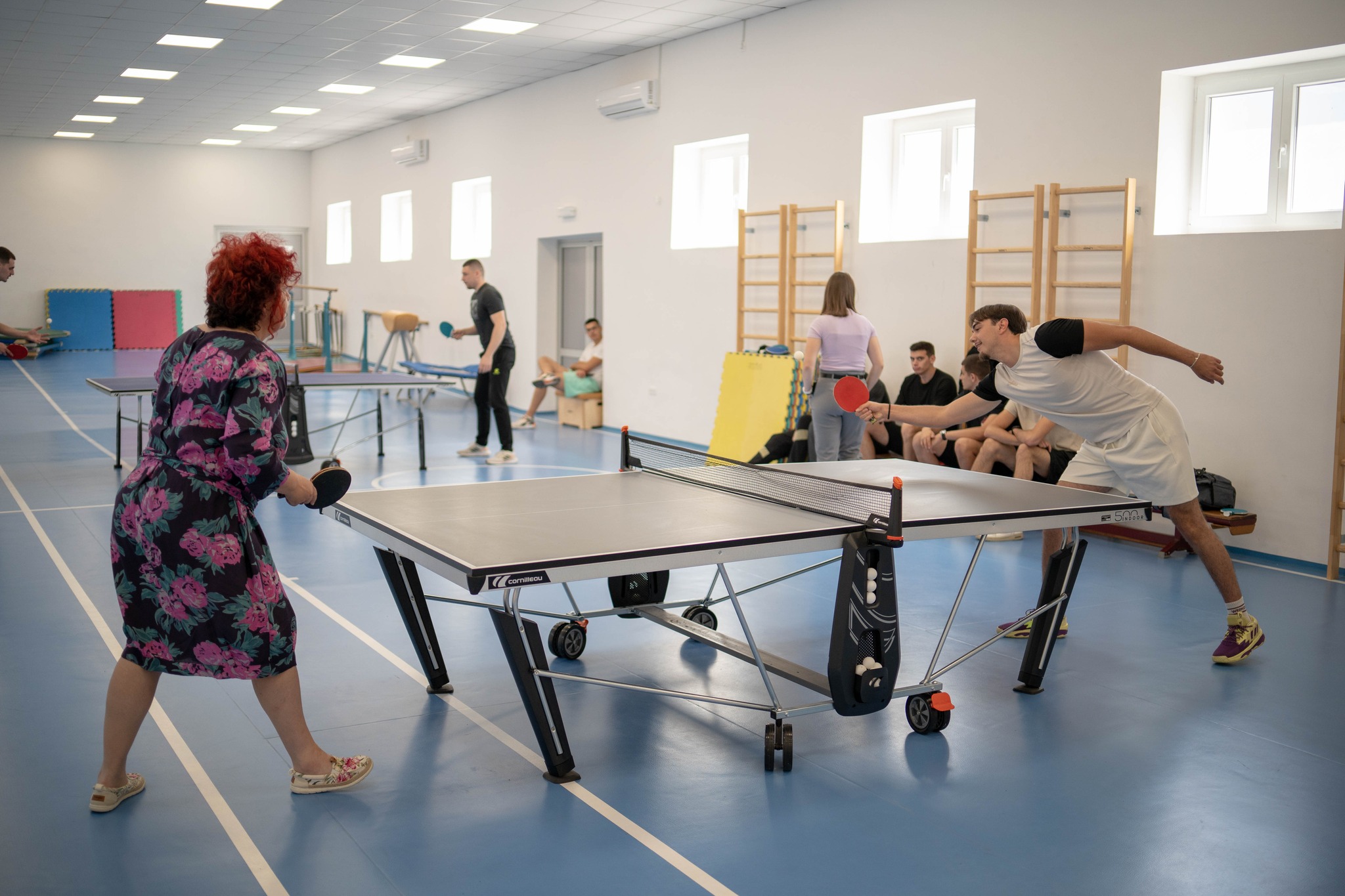 To mark the 75th anniversary of the Faculty of Education, the Faculty organized a table tennis tournament for students and staff in the Sport and Health Hall.