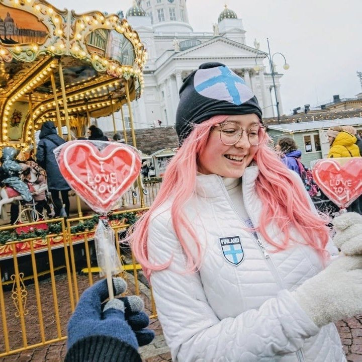 Lejla Cardzic - exchange student from Dzemal Bijedic University