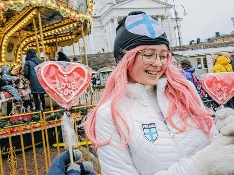 Lejla Cardzic - exchange student from Dzemal Bijedic University