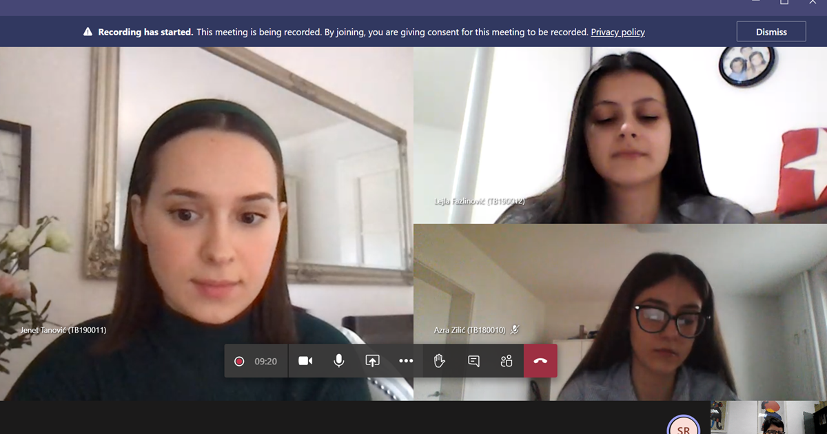 Podcast about studying in Mostar with students from InHolland University