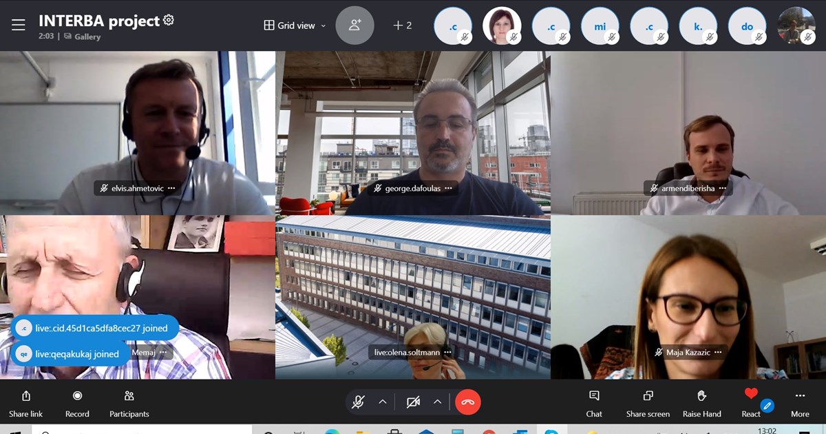 INTERBA skype meeting 08.09.