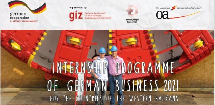 Program stipendija njemačke privrede za 2021. godinu