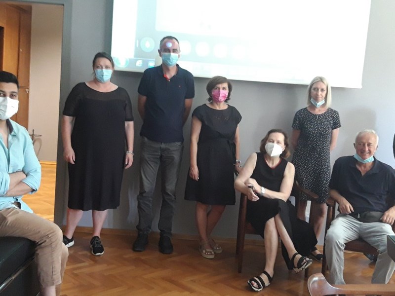 Civil engineering faculty: Meeting within the HURBE Erasmus project in Zagreb