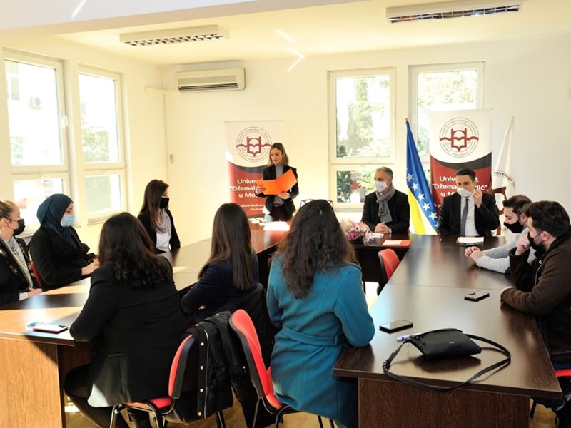44 years of the University: Ceremony of signing the employment contract with the new teaching assistants