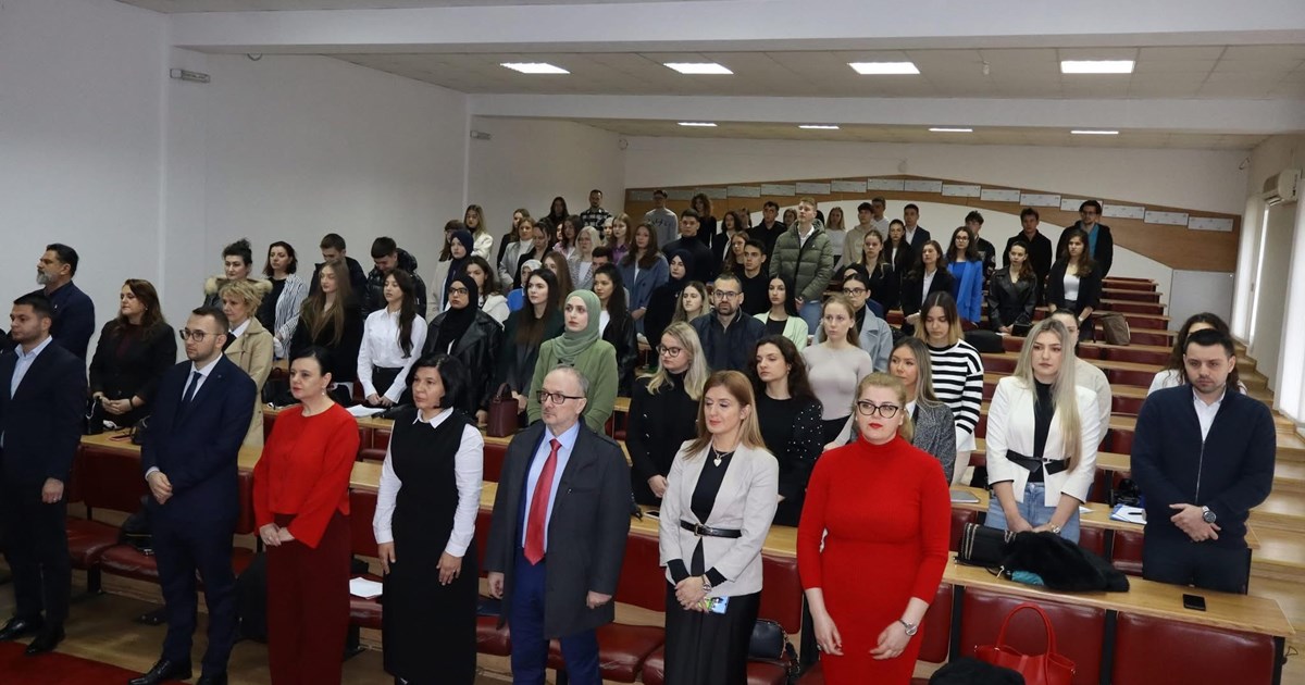 On March 27, 2025, the 8th Debate Competition was opened. It brings together high school and university students to promote critical thinking, argumentation, and public speaking. The ceremony began with the national anthem of Bosnia and Herzegovina and the student anthem "Gaudeamus Igitur."