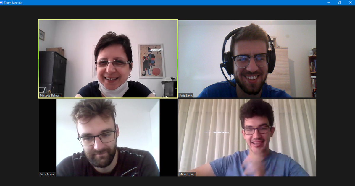 Šestanesti ZOOM sastanak sa studentima na razmjeni