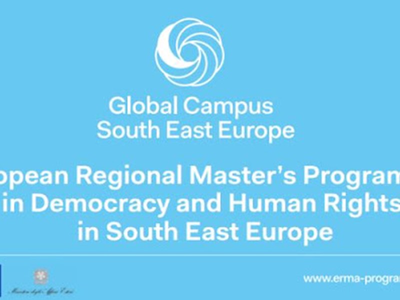 European Regional Master’s Programme in Democracy and Human Rights in South East Europe